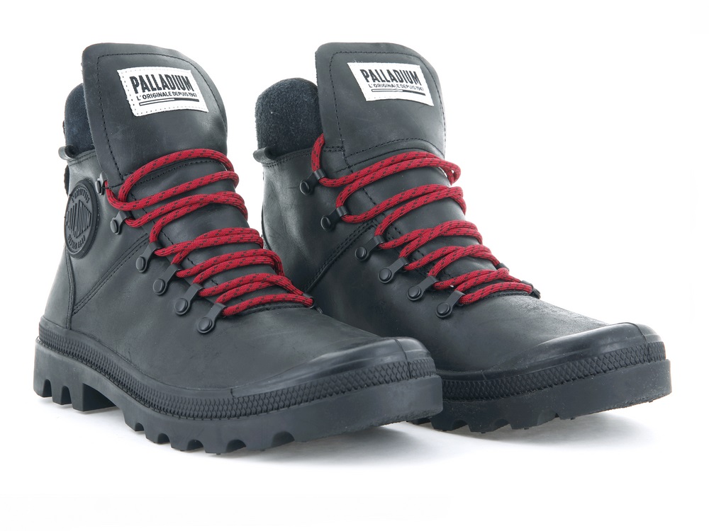 Zapatos Altas Palladium LEGION HIKER Hombre Negras | Costa Rica-58364